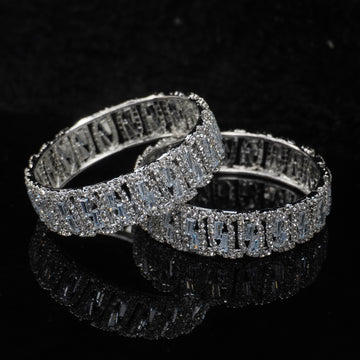 Indian Gold Tone Enamel Stone Bangles Pair – Traditional Ethnic Wedding Jewelry for Women